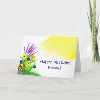 Birthday Bouquet Card