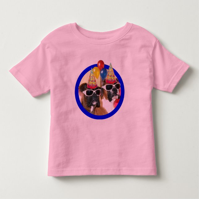 Birthday Boxers T-shirt (Front)