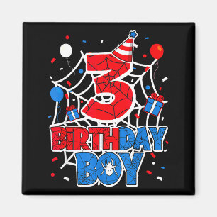Birthday Boy 3 Year Old Sders 3rd Birthday Kids Magnet