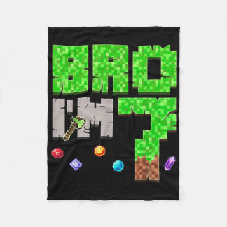Birthday Boy 7th Birthday Im 7 Year Old Gamer Pixe Fleece Blanket