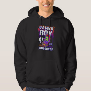 Birthday Boy 9 Year Old Handheld Gaming Console Ga Hoodie