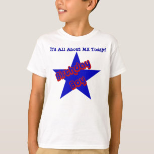Birthday Boy All About Me Cute T-Shirt