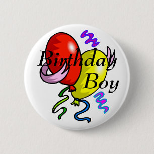 Birthday Boy Button
