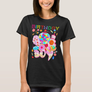 Birthday Boy Candy Land Candy Crew Sweet Birthday T-Shirt