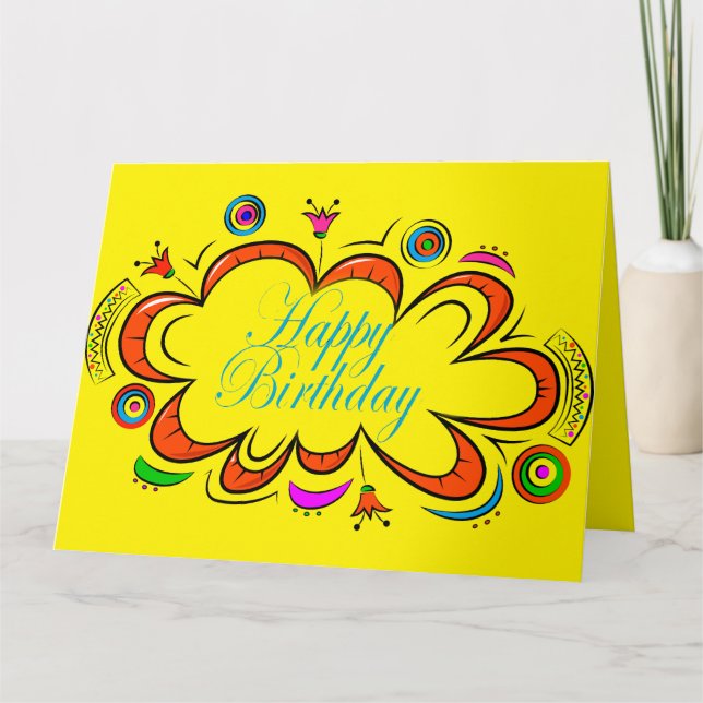 Birthday Boy Card (Front)