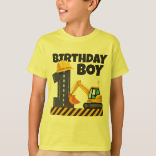 Birthday Boy Construction Crew Tee