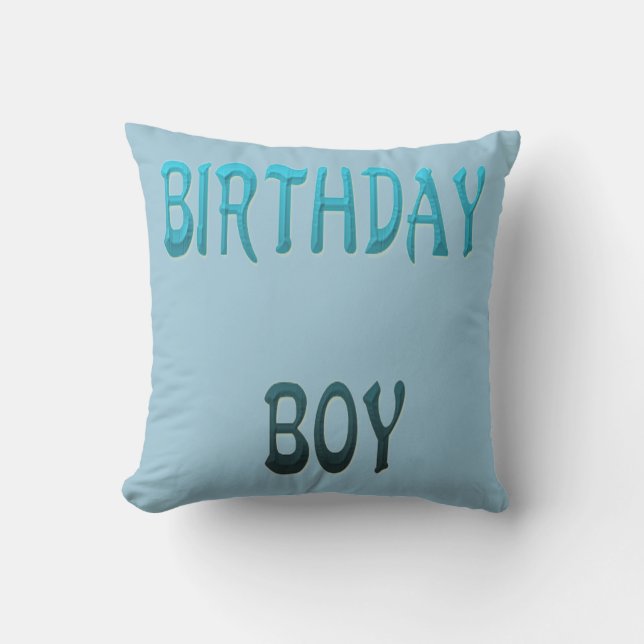 Birthday Boy Cushion (Front)