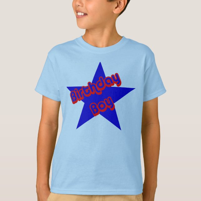 Birthday Boy Cute Design  T-Shirt (Front)
