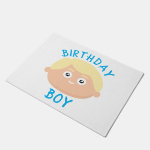 Birthday Boy Doormat