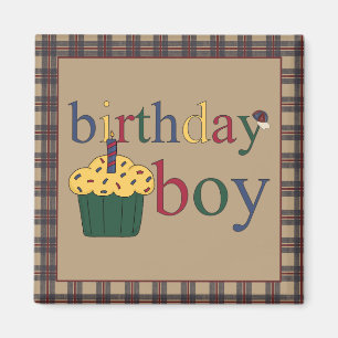 Birthday Boy Fridge Magnet