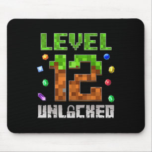 Birthday Boy Level 12 Unlocked 12th Birthday Game  Mouse Pad