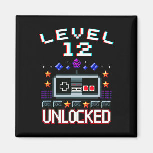 Birthday Boy Level 12 Unlocked Funny Video Game Ga Magnet