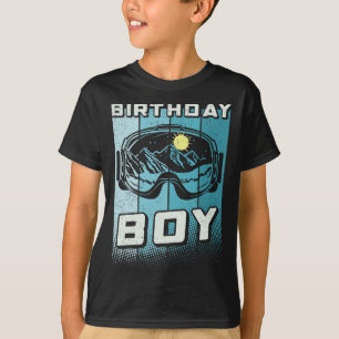 Birthday Boy Men's Birthday Apparel Snowboard Skii T-Shirt