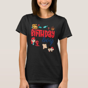 Birthday Boy Pirate Birthday Party Theme Ocean 1 T-Shirt