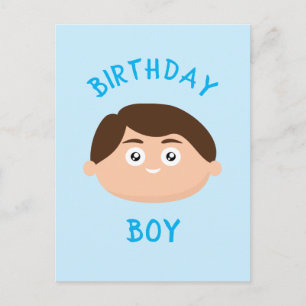 Birthday Boy Postcard