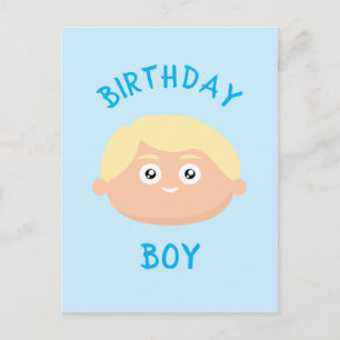 Birthday Boy Postcard