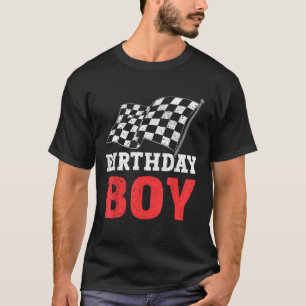 Birthday Boy Race Car Racing Car Driver Birthday C T-Shirt