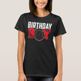 Birthday Boy Race Car Racing Car Driver Birthday p T-Shirt
