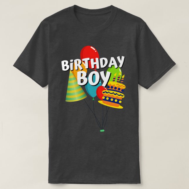 Birthday Boy T-Shirt (Design Front)