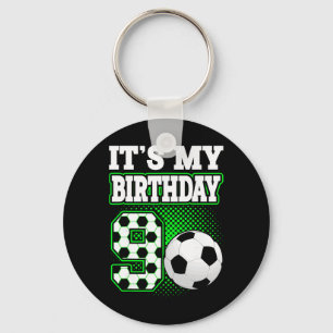 Birthday Boy Tees 9 Soccer Its My 9th Birthday Boy Key Ring