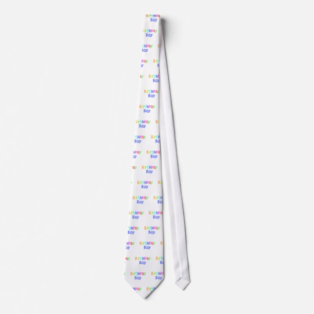 Birthday Boy Tie (Front)