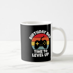 Birthday Boy Time To Level Up Video Game Birthday Coffee Mug