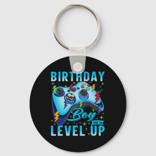 Birthday Boy Time To Level Up Video Game Birthday  Key Ring