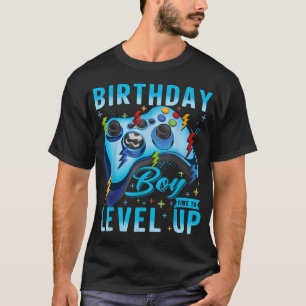 Birthday Boy Time To Level Up Video Game Birthday T-Shirt