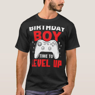 Birthday Boy Time to Level Up Video Game Birthday T-Shirt
