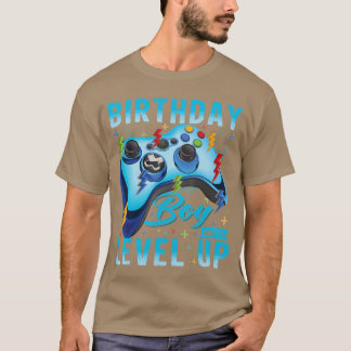 Birthday Boy Time to Level Up Video Game Birthday  T-Shirt