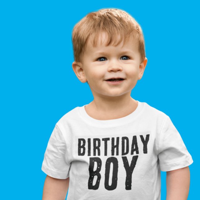 BIRTHDAY BOY TODDLER T-SHIRTS (Creator Uploaded)