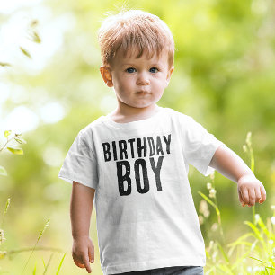 BIRTHDAY BOY TODDLER T-SHIRTS
