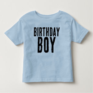 BIRTHDAY BOY TODDLER T-SHIRTS