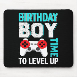 Birthday Boy Video Game Birthday Party Mouse Pad
