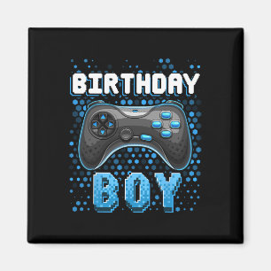 Birthday Boy Video Game Controller Birthday Gamer  Magnet