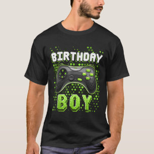Birthday Boy Video Game Controller Birthday Gamer T-Shirt