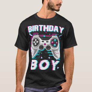 Birthday Boy Video Game Controller Birthday Gamer T-Shirt