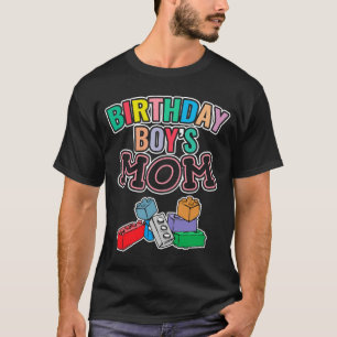 Birthday Boy's Mum Building Blocks 13 T-Shirt