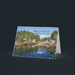 Birthday, Brother-in-law, Mountain Lake, Swan, Car Card<br><div class="desc">A mountain lake with a swan is the setting for this colourful birthday greeting card. Feel free to change the inside verse to suit your needs.</div>