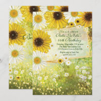 Birthday Brunch Mothers Day Luncheon Invitations