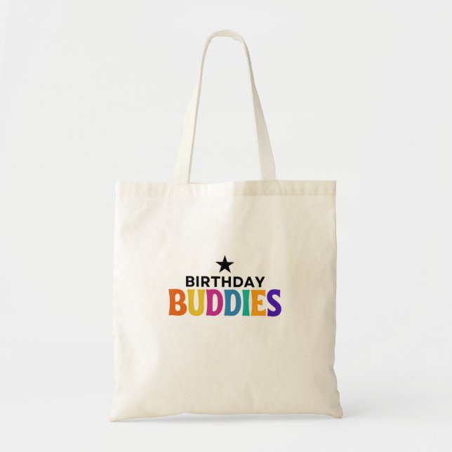 Birthday Buddies Tote Bag (Front)