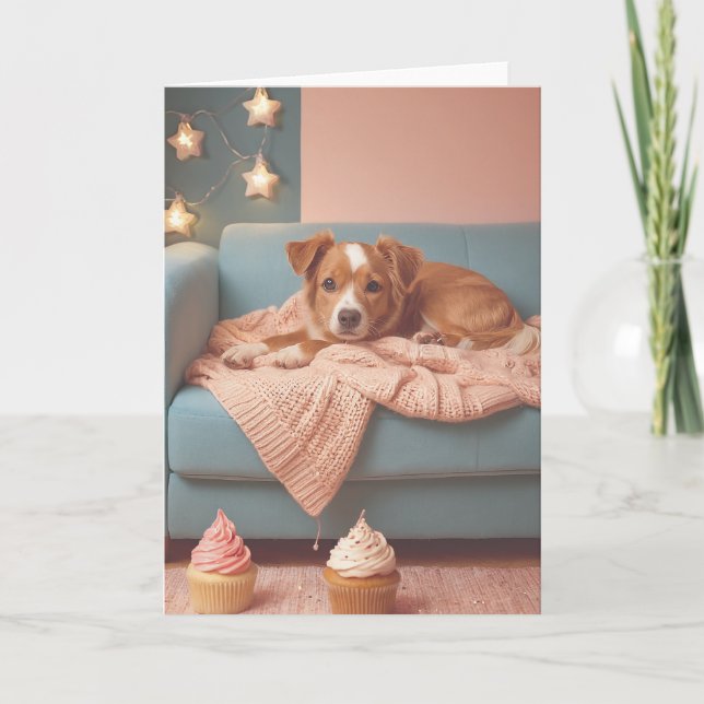 Birthday Buddy in Sunglasses Card (Front)