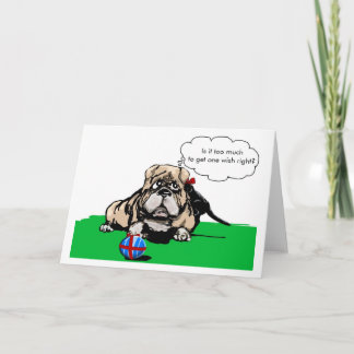 Birthday Bull Card