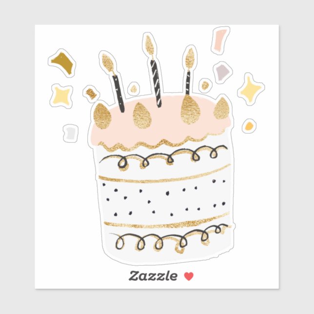 Birthday Cake  (Sheet)