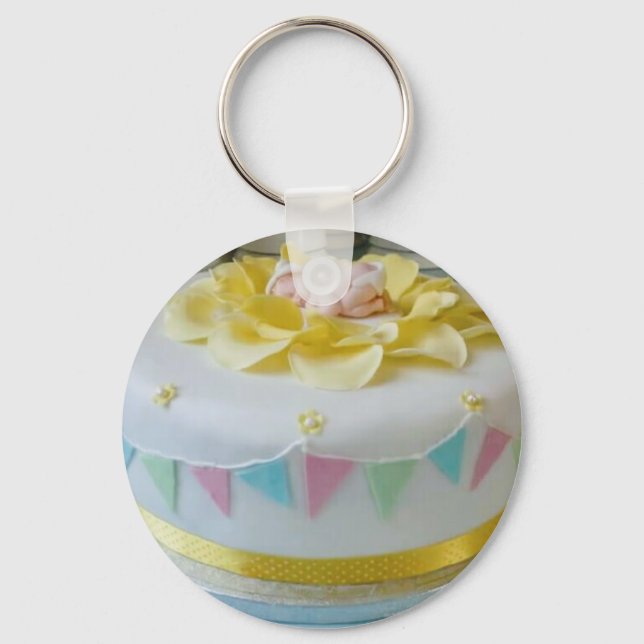 _birthday cake 2 key ring (Front)