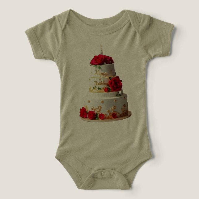 Birthday Cake Art designs T-shirts (Design Front)