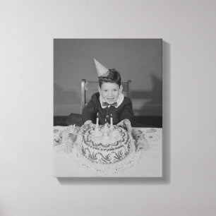 Birthday Cake Canvas Print