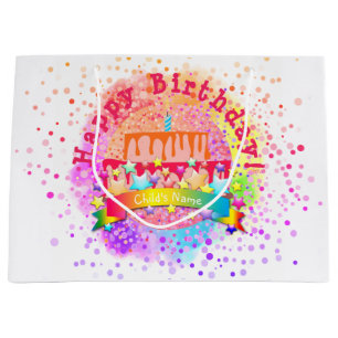 Birthday Cake Gift Bag - HAMbWG
