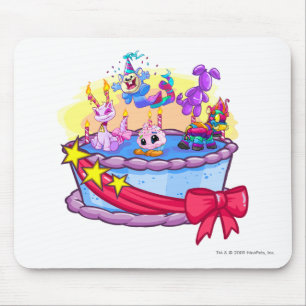 Birthday Cake Group Shot Mouse Pad