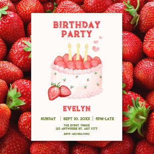 Birthday Cake Invitation